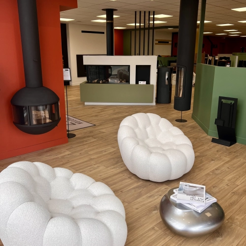 showroom Mondeville Cheminées Benoist