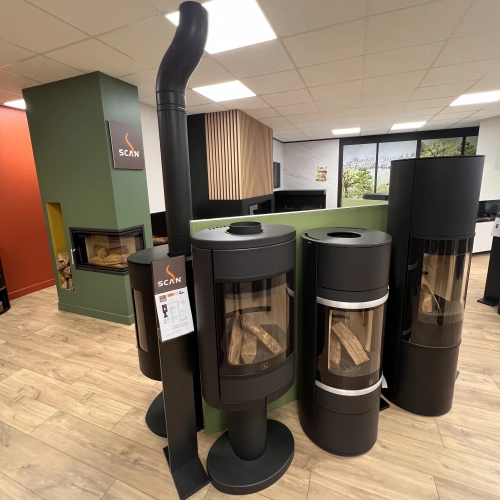 Poêles à bois Scan Caen