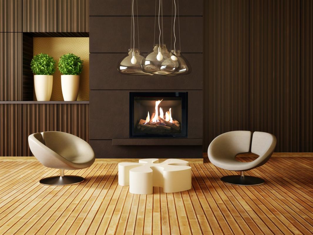 Verre à Feu Cristal Transparent Pour Cheminée à Gaz - Petit, Décoration Paysagère