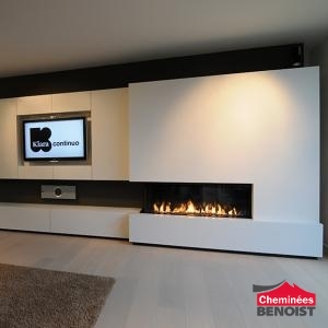 MDesign - 1600CL - Cheminées Gaz en Normandie