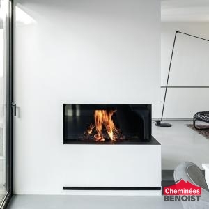 MDesign - 1100CL Diamond - Cheminées Bois-bûche en Normandie