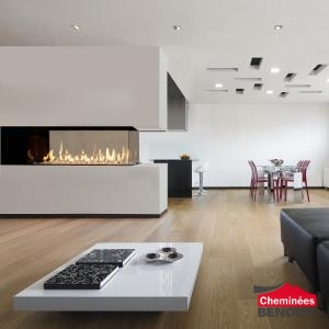 MDesign - 1300 RoomDivider - Cheminées Gaz en Normandie