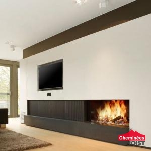 MDesign - Diamond 1150H - Cheminées Bois-bûche en Normandie