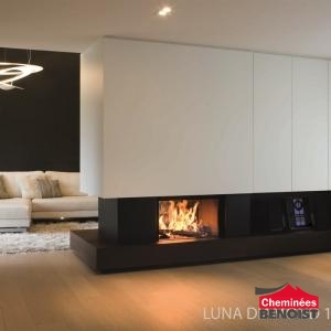 M-Design - Luna Diamond 1000DV - Cheminées Bois-bûche en Normandie