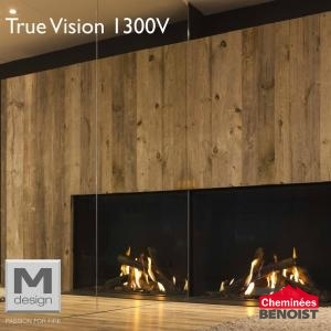 True Vision 1300V - Cheminées Gaz en Normandie