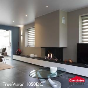 True Vision 1050DC - Cheminées Gaz en Normandie