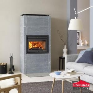 Jotul - FS 165 avec foyer i400 - Poêles Bois-bûche en Normandie