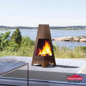 Cheminée extérieur - Jotul Terraza