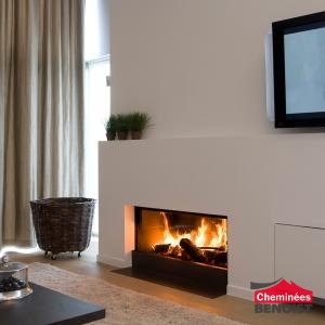 MDesign - Diamond 850H - Cheminées Bois-bûche en Normandie