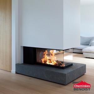 MDesign - 1000RD - Cheminées Bois-bûche en Normandie