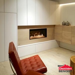 MDesign - 1000H - Cheminées Gaz en Normandie