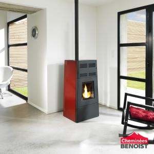 Jotul - PF 900 Intérieur rouge