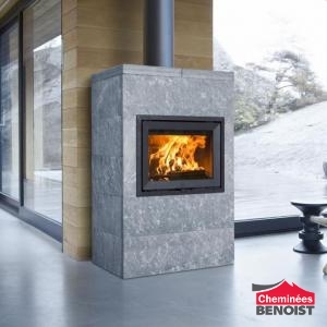 Jotul - FS 175 en pierre ollaire - Poêles Bois-bûche en Normandie