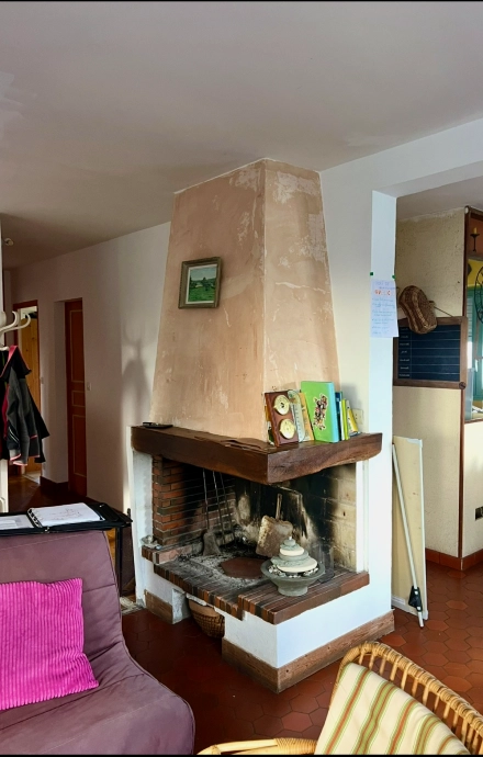Installation d’un insert bois Scan 5007 à Louvigny