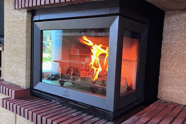 Installation d’un insert à bois Jotul I 520 à Colleville-sur-Mer