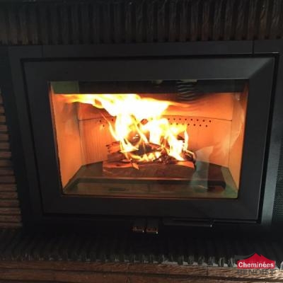 Pose d'un Insert Jotul I520 à Amfreville