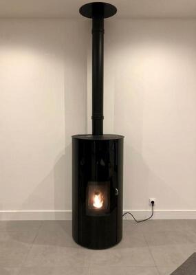 Pose d’un poêle Jotul PF 921 à granulé à Lingevres