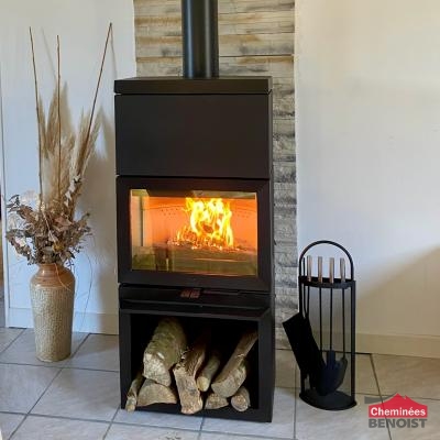 Installation à Cahagnes d'un poêle Jotul F520 