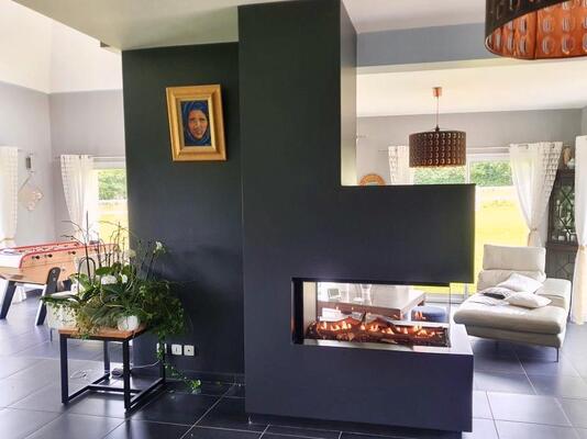Installation d'un cheminée à gaz à Blonville-sur-mer